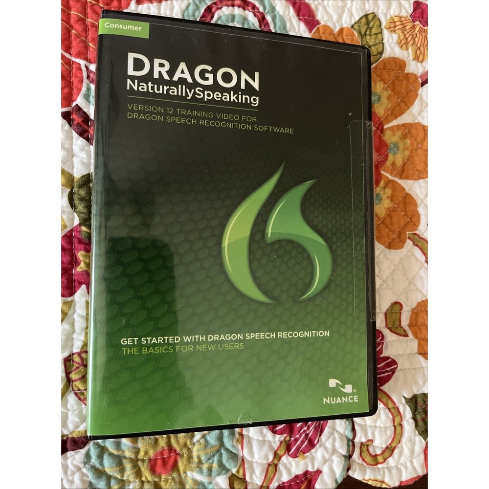 NEW Nuance Dragon Naturally Speaking Version 12 Training Video for Dragon Speech